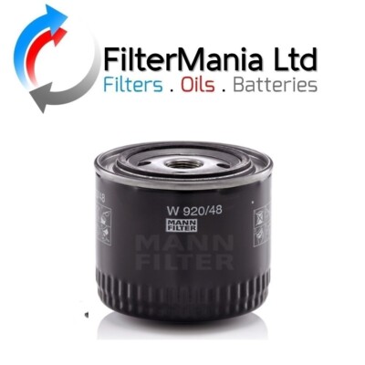 MANN W920/48 OIL FILTER (KUBOTA 1732132430, H16432430, W21ES01640 JCB 400/V1479