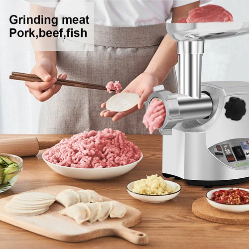 3000W Max Heavy Duty Electric Meat Grinder Home Sausage Stuffer Meat Mincer 220V - Picture 6 of 12