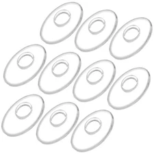 10 Silicone Eyeglass Glasses Push In Nose Pads Grip Spectacles Frames Repair On