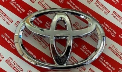 OEM Chrome Toyota Grille Badge 75311-0C030 For Tundra Tacoma New Toyota Front Grille Emblem - Fits Sequoia (08-20), Tacoma (16-18), Tundra (07-18) OEM Toyota Chrome Emblem Replacement - Foto 3