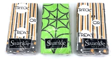 Swankie Hankies Halloween Trick or Treat Spiderweb Lot of 3 NOS 2004