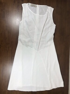 strapless midi linen dress Prosperina Elena Blue Lemon Print Linen Strapless Midi Dress