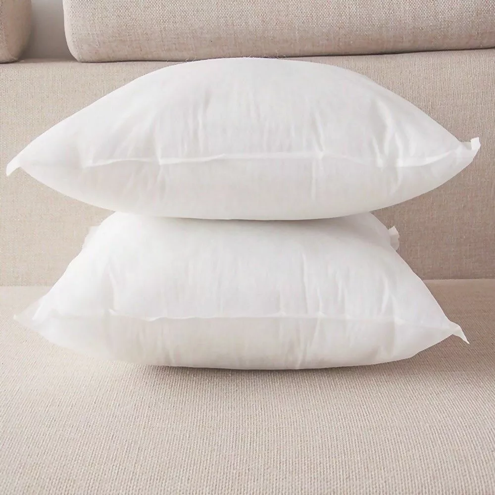 White Cushion Insert Pillow case Inner Premium Polyester PPcotton Filler 40- 50CM