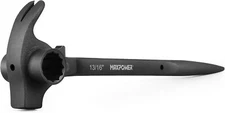 MAXPOWER 13/16" x 3/4" Scaffold Wrench, Spud Ratchet Podger (19 mm x 21 mm)