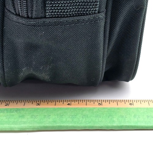 Laptop Messenger Bag With Adj. Shoulder Strap & Multiple Compartments Black Paw - Picture 5 of 14