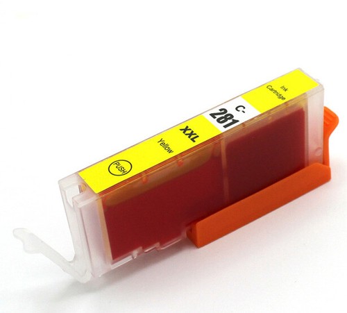 XXL YELLOW Ink Cartridge for Canon CLI-281XXL 281Y TR8620 TS9520 TS8320 TS8322 - Picture 2 of 6