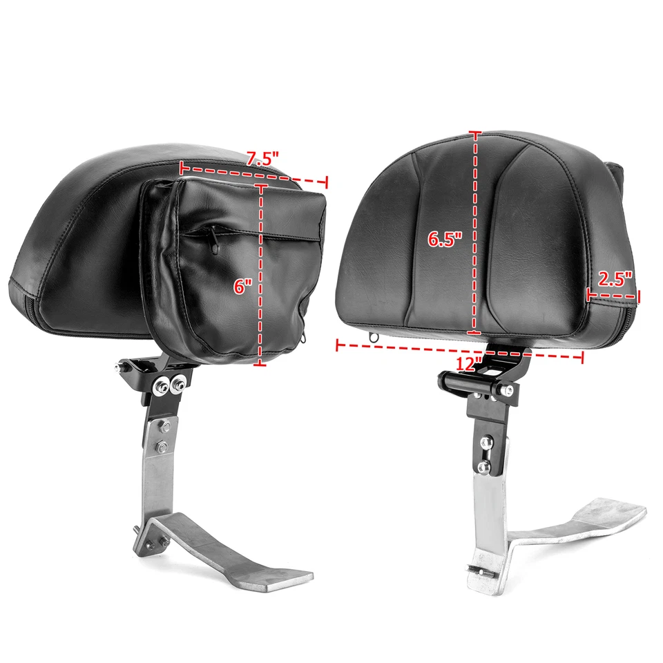 Respaldo ajustable para conductor Can Am Spyder RT RT-S RT Limited 2010-2019 Foto 2 de 4