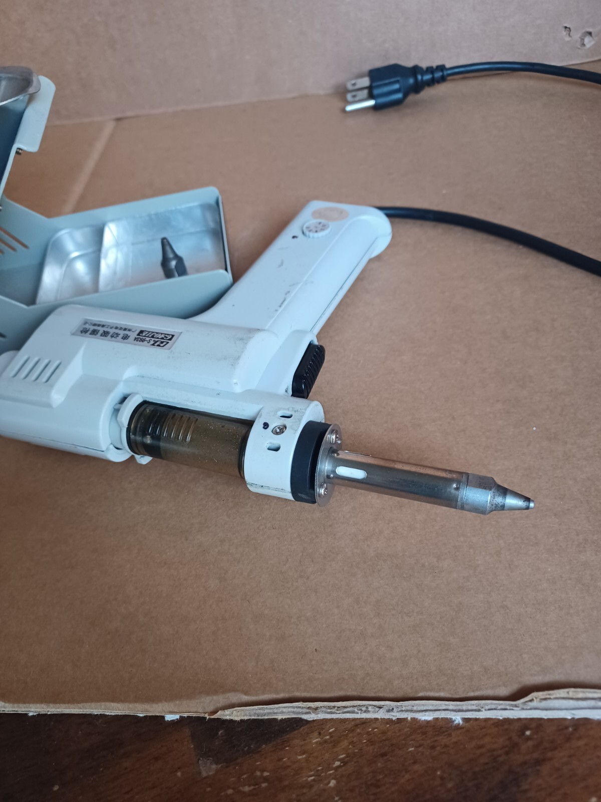 S993A Electric Vacuum Desoldering Pump Solder Sucker Gun (Used) eBay