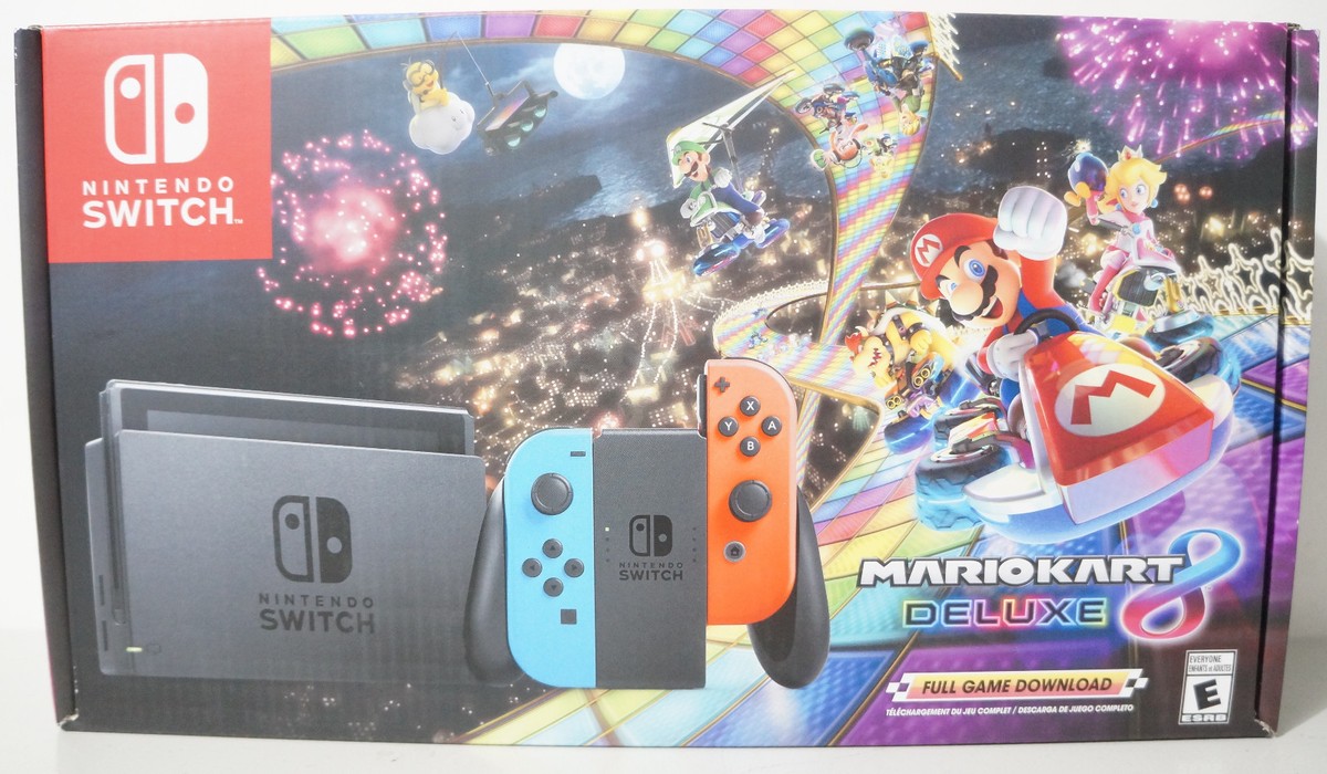 Nintendo Switch Mario Kart 8 Deluxe Limited Edition Console