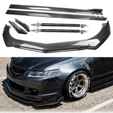 Carbon Fiber Front Bumper Lip Spoiler Side Skirt For Acura Rsx