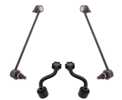 Front Rear Sway Bar End Link Driver Passenger Suspension Kit Set 4pc for Rogue