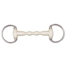 Happy Mouth Round Ring Eggbutt Shaped Mullen Mouth Horse Bits, 5