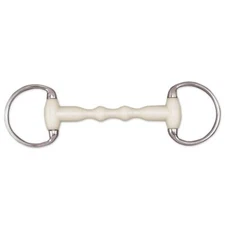 Happy Mouth Round Ring Eggbutt Shaped Mullen Mouth Horse Bits, 5