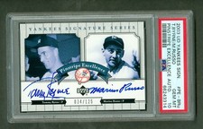 Tommy Byrne-Marius Russo 2003 Yankees Signature Series Dual Auto PSA 10 GEM