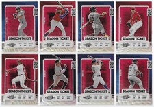 2021 Contenders MLB Baseball Red Wave Prizm Optic Parallels - Pick & Choose!
