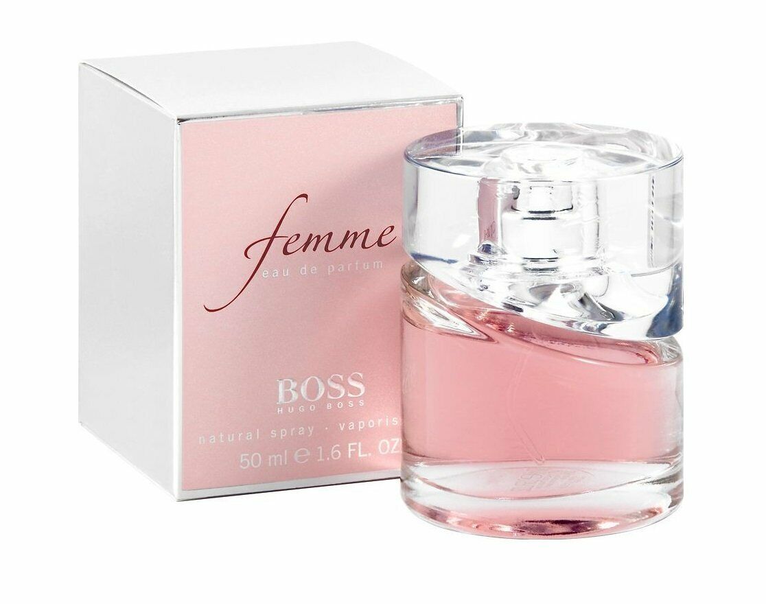 Rejsebureau Efterforskning Lys Hugo Boss Femme 1.6 oz EDP spray womens perfume 50 ml NIB 737052041285 |  eBay