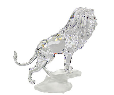 Swarovski Figurine: 269377 Lion Standing on a Rock | Mint Swarovski Figurine: 269377 Lion Standing on a Rock | Mint