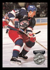 Russ Romaniuk #274 1991-92 Pro Set Platinum Winnipeg Jets