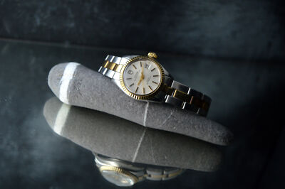 TUDOR ROLEX PRINCESS OYSTERDATE AUTOMATIK DREIFACH SIGNIERT ROLEX OYSTER BAND UHR