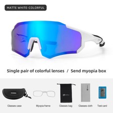 ROCKBROS Cycling Sunglasses Polarized Half Frame UV400 Protection Sports Glasses