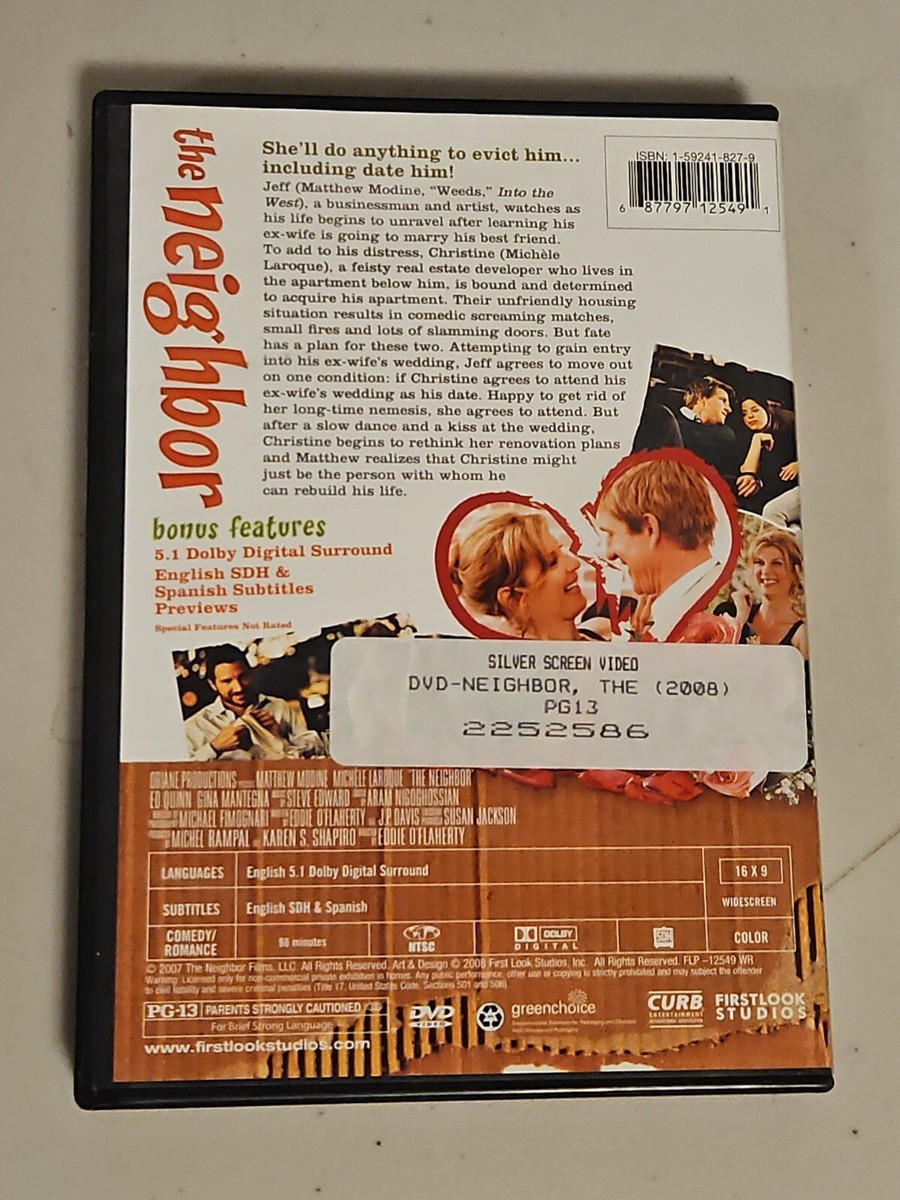 The Neighbor (DVD, 2008) Matthew Modine, Michele Laroque
