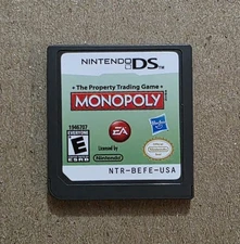 Monopoly (Nintendo DS, 2010) Cartridge Tested