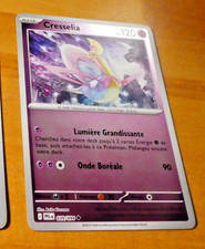 POKEMON FRANCAISE CARD REVERSE HOLO CARTE CRESSELIA 039/094 PFL FR MINT 2025