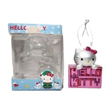 3.5 Inch Sanrio Hello Kitty Metallic Christmas Ornament