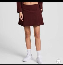 NEW Champion Women's Pleated Skort Maroon Size 14 athleisure preppy