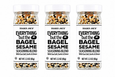 3 Packs Trader Joe's Everything but The Bagel Sesame Seasoning Blend 2.3 oz Each