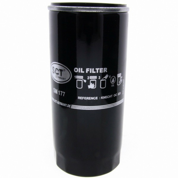 SCT ÖLfilter SM177 Filter Motorfilter Servicefilter Anschraubfilter Passend FüR-image