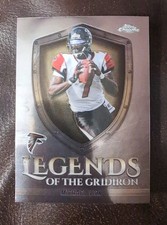 2025 TOPPS CHROME LEGENDS OF THE GRIDIRON LOG2 MICHAEL VICK FALCONS