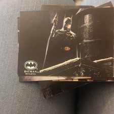 Topps Batman Returns Non-Sport Trading Card Lot 1992 Michael Keaton Penguin