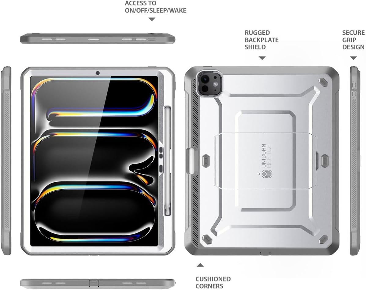 SUPCASE For Apple iPad Pro 13 '' M5/M4 (2025/2024) Multi-Layered Case Pen Holder