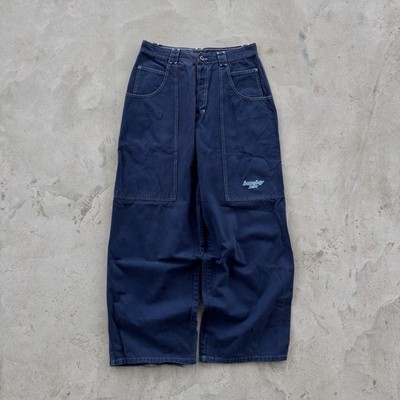Vintage 90s Home Boy X-Tra Baggy Rap Jeans Size L Navy Blue