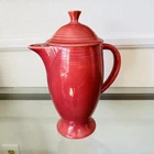 New ListingVintage Fiesta *Red* Coffee Pot & Lid *Beautiful*