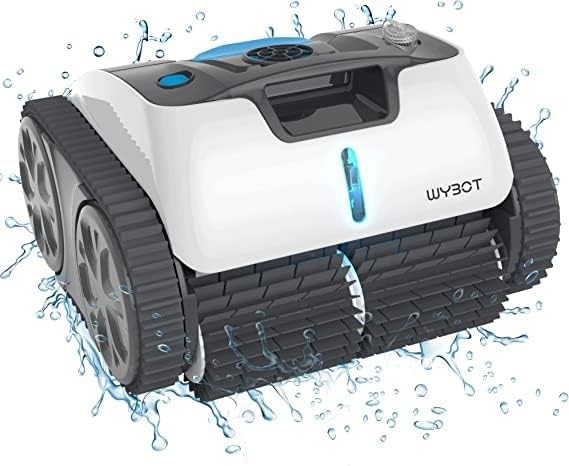 WYBOT aspirador de piscinas totalmente automático WY100, 15,3 kg, 8800 Wh