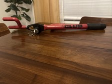 Genuine Vtg Red The Club Anti-theft Car Steering Wheel Lock W 2 Keys