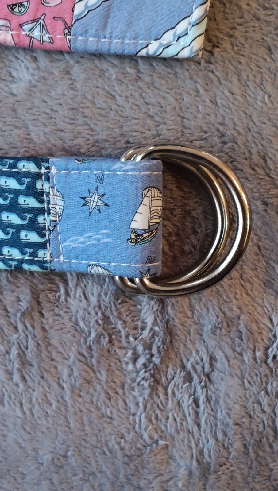 Vineyard Vines Patchwork Multicolor Adjustable Bu… - image 3