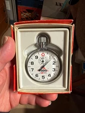 Swiss Made Aristo Arco 9-W  7 jewels Mechanical Wind Up Vintage Stop Watch video