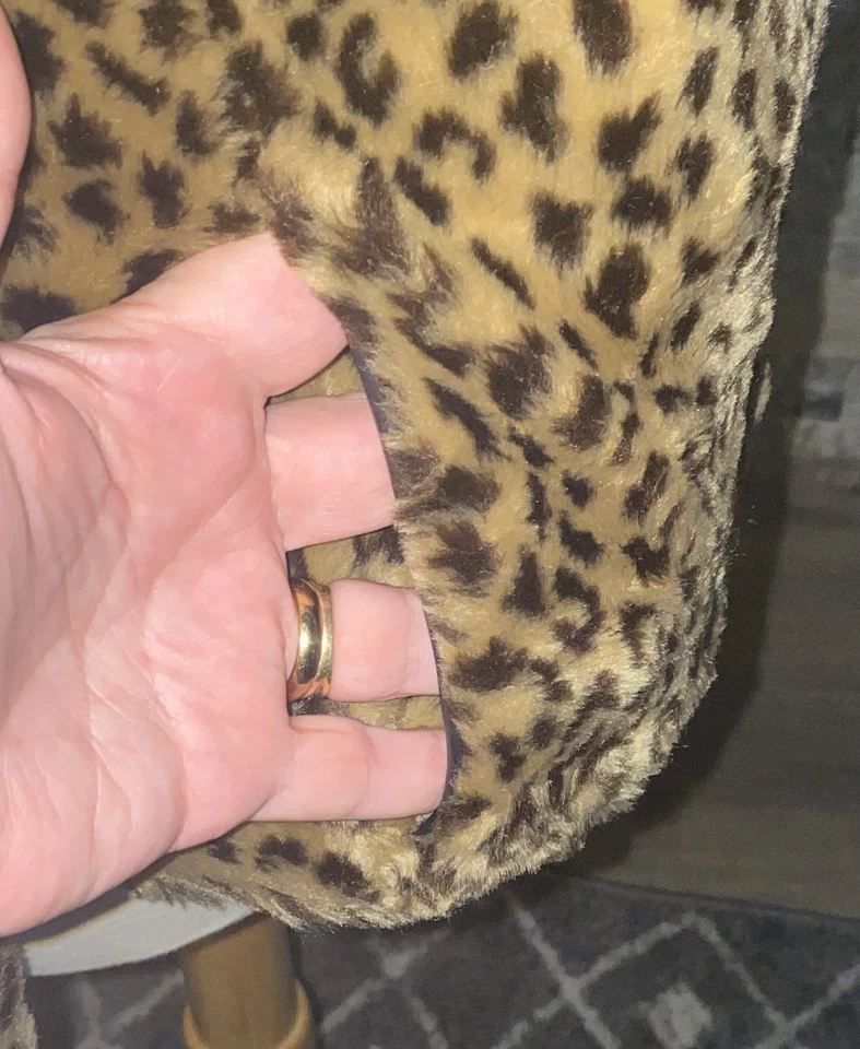 Chaqueta Vintage Blushe By Speigal Estampado Leopardo Como Nueva Talla L Foto 4 de 4