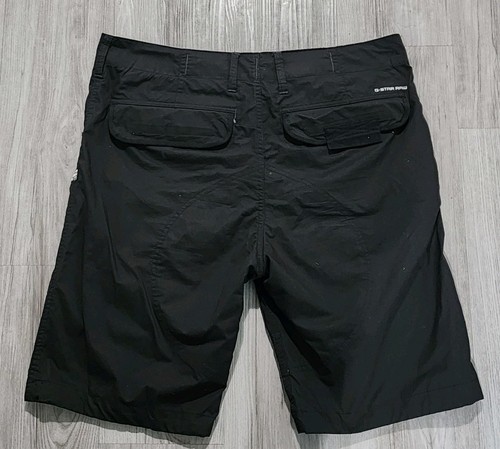 g raw star 3D regular cargo black Utility Chinos Shorts - Picture 9 of 10