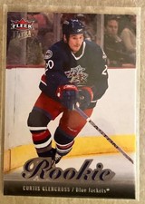 Curtis Glencross Rookie Card #209 2007-08 Fleer Ultra - Columbus Blue Jackets