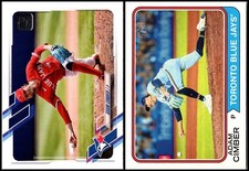 Adam Cimber Toronto Blue Jays (2) Card Lot - Last Call – Scoop It Up Before I...