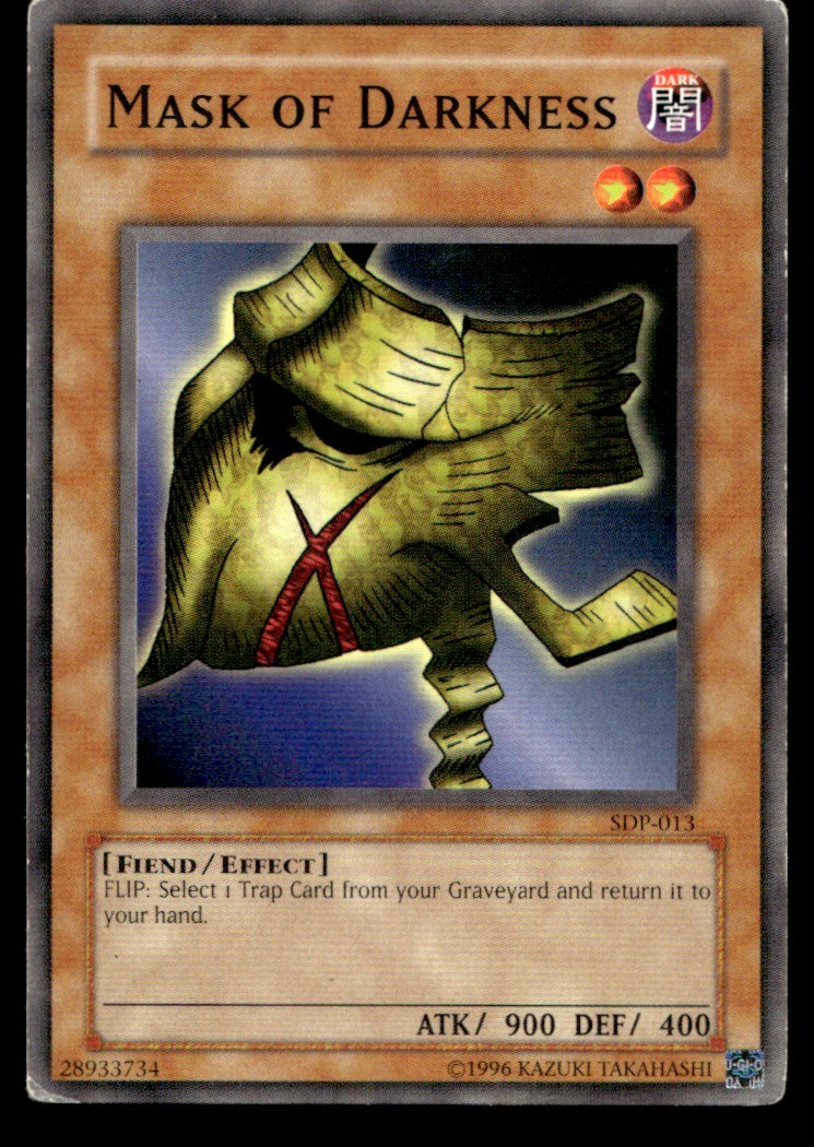 Mask of Darkness - SDP-013 - YuGiOh | Buy 3 Get 5 Free