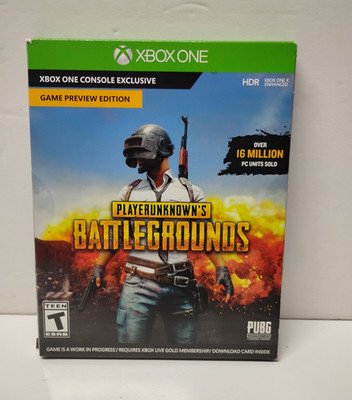 PUBG Corporation PlayerUnknown's Battlegrounds Preview Xbox One NTSC-U/C T
