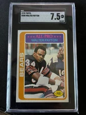 1978 Topps #200 Walter Payton SGC 7.5 NM+ HOF CENTERED STUNNER, Sweetness, TBC