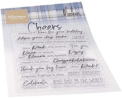 Timbro Trasparente In Silicone Bricks – 10x10 Cm, Per Biglietti, Scrapbooking E Decorazioni Fai Da Te