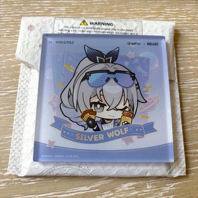 HSR Official Honkai Star Rail Silver Wolf Acrylic Coaster Round1 Round 1 miHoYo