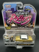Greenlight Homie Rollerz '55 Chevy Bel Air W/"El Cholo&Spitshine" *CHASE* (D89)